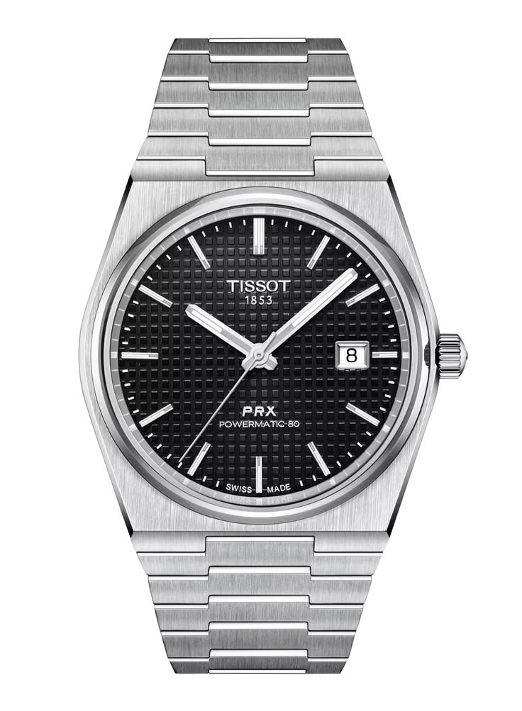 Tissoo_t 1853 PRX Silver Black