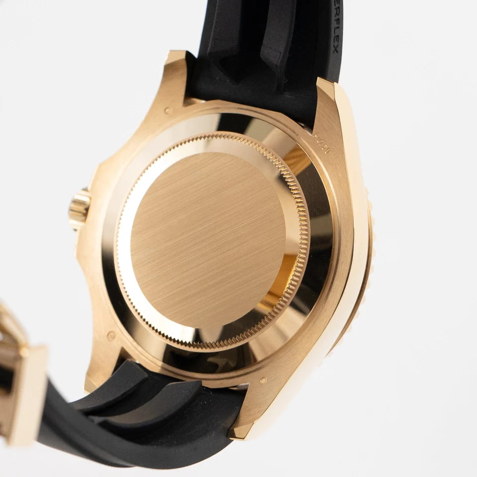 Role_x Yatch Master Yellow Gold Oysterflex Black Mint Mens Watch Luxury Edition Premium Quality westcott.shop