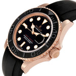 Role_x Yatch Master Rose Gold Oysterflex Black Mint Mens Watch Luxury Edition Premium Quality westcott.shop