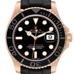 Role_x Yatch Master Rose Gold Oysterflex Black Mint Mens Watch Luxury Edition Premium Quality westcott.shop