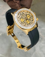 Ro*ex Eye Of The Tiger Silicon Belt Edition Premium Quality Luxury Watch westcott.shop