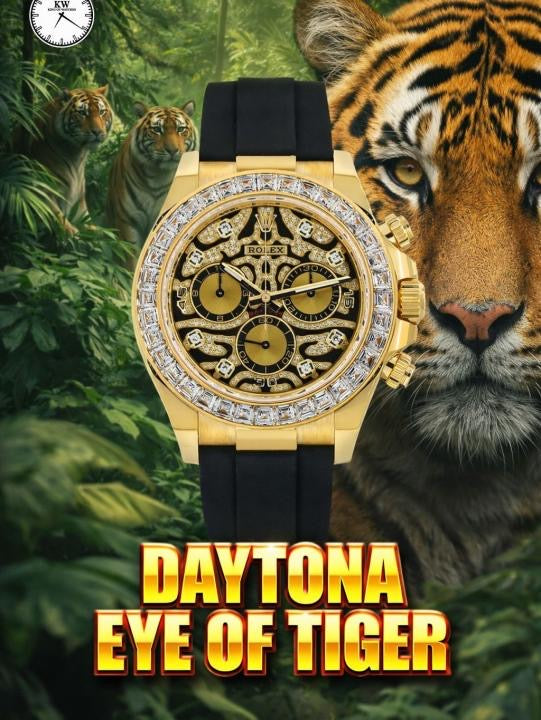 R_lEX OYSTER PERPETUAL TIGER GOLD
