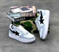 A BATHING APE BAPE STA LOW GREY BLACK SALE