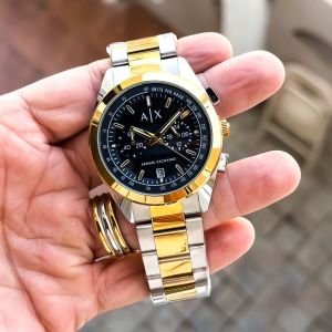 ARMANI_CRONOGRAPH_GOLD-TT-BLUE
