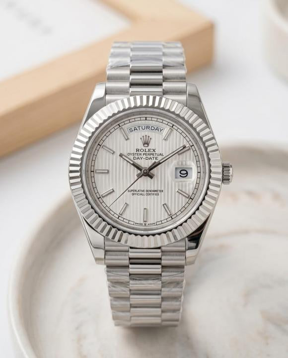 R_OLEX OYSTER PERPETUAL DAY DATE 40 BATTER