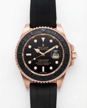 Rolee_x Yacht-Master copper black dail