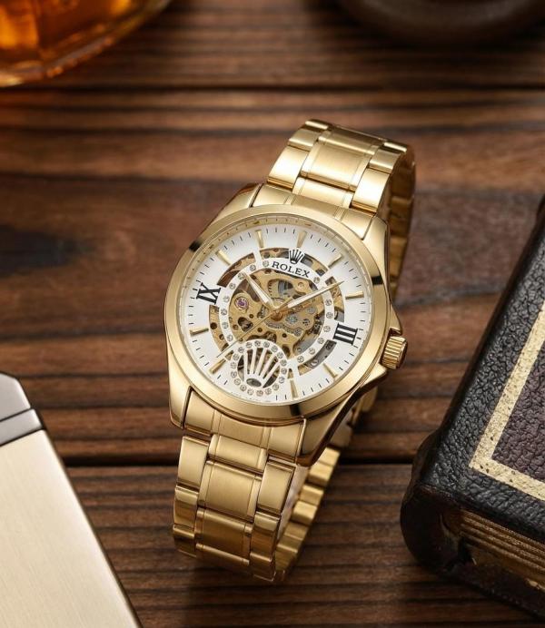 R_LEX OYSTER PERPETUAL AUTOMATIC PAGANI GOLD - WHITE
