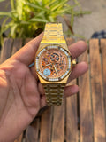 A_DEMARS P_GUE T ROYAL OAK SKELETON DIAMOND BAZEL