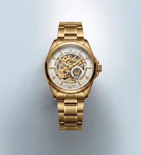 R_LEX OYSTER PERPETUAL AUTOMATIC PAGANI GOLD - WHITE