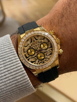 Ro*ex Eye Of The Tiger Silicon Belt Edition Premium Quality Luxury Watch westcott.shop
