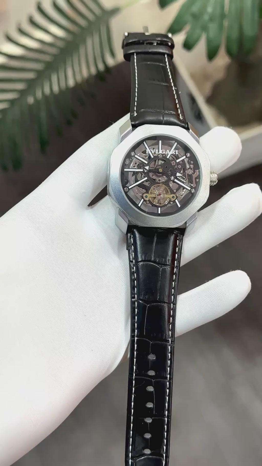 B_LGARI TOURBILLON WATCH