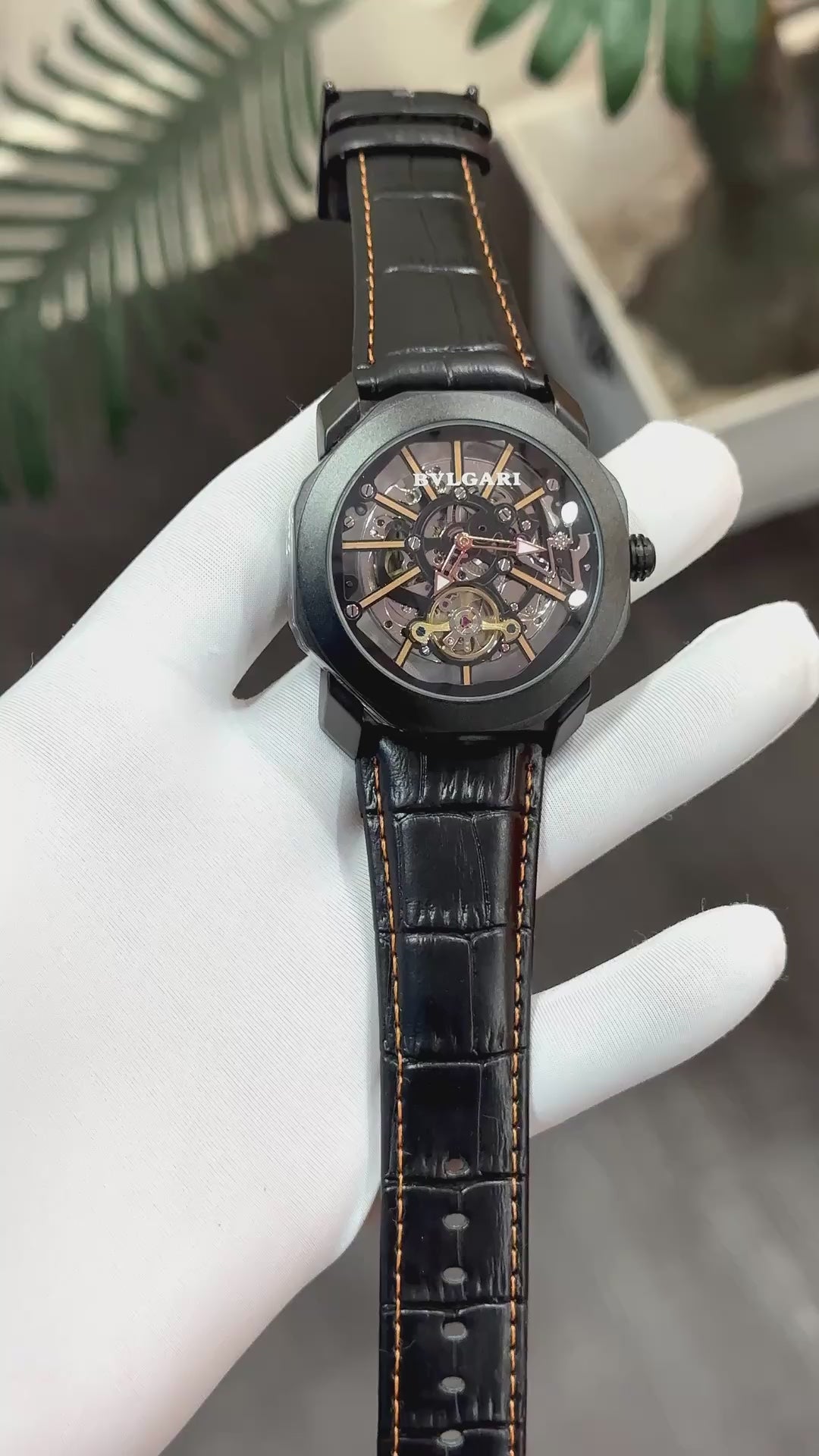 B_LGARI TOURBILLON WATCH