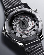 Omegg_a Seamaster Diver 300 Automatic silver blue