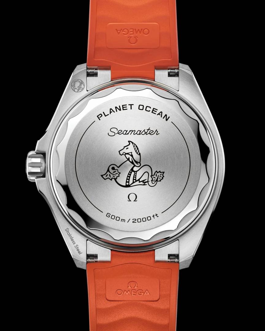 Omegg_a Seamaster Planet Ocean 600M Co-Axial Master Chronometer full Orange