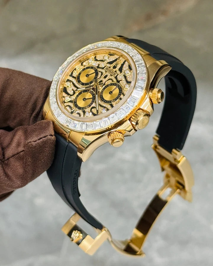 Ro*ex Eye Of The Tiger Silicon Belt Edition Premium Quality Luxury Watch westcott.shop