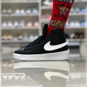 Nikee Blazer Phantom High Black White