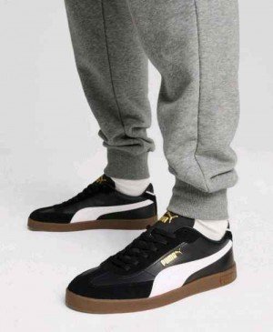 Pumaa club era black white for men